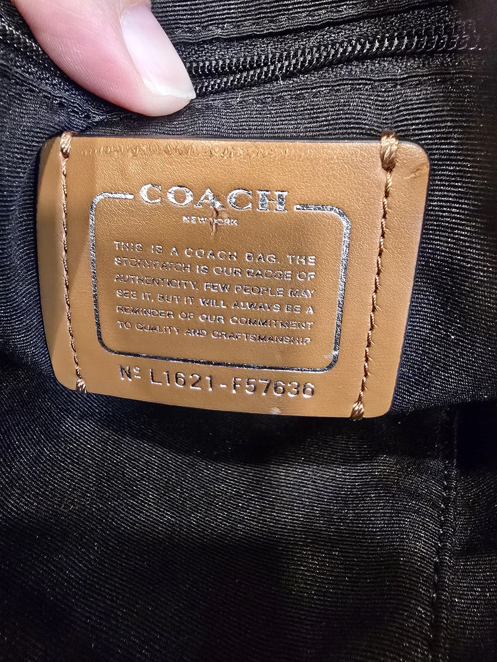 Coach rare hard